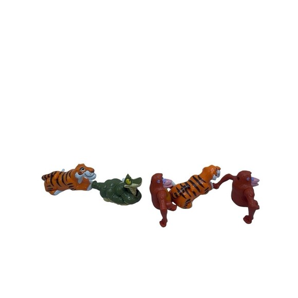 Vintage 1990 McDonalds Happy Meal Jungle Book Themed Wind-Up Toys Lot Of 5 - Picture 6 of 16